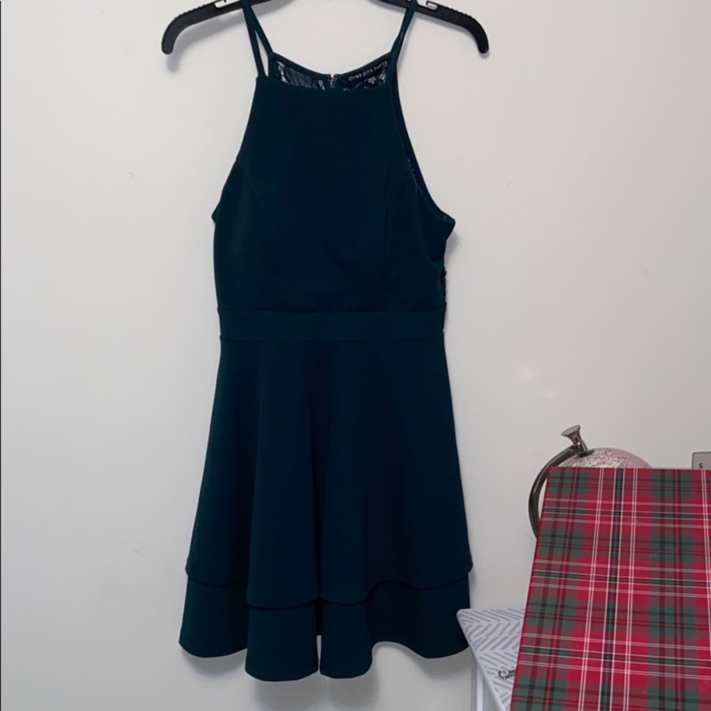 Dark green formal dress!